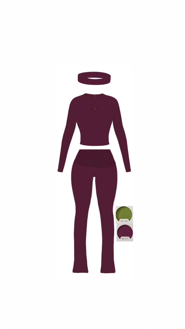 BOYSENBERRY flare set